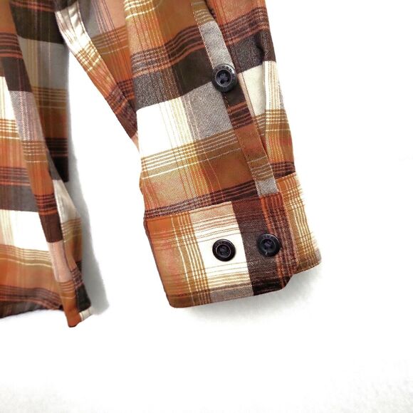 ALASKAN HARDGEAR Shirt Mens 2XL Boars Nest Brown Flannel Duluth AKHG XXL - Picture 8 of 10